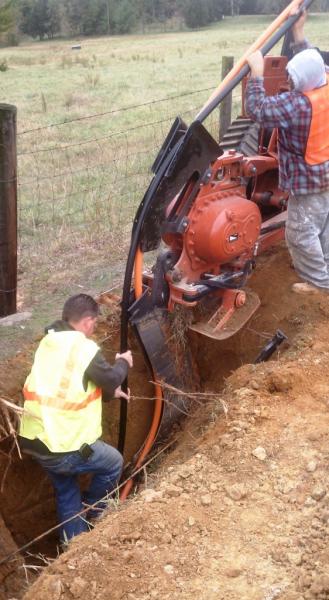 Construction crew