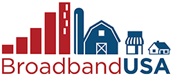 Link and Logo of the BroadbandUSA Website